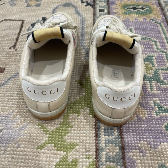 Gucci womens screener sneaker, size 39, worn handful of times - Picture 11 of 13